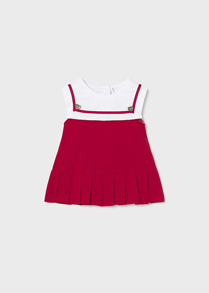 Vestido combinado