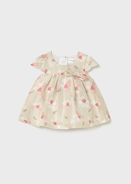 Vestido estampado cerimónia