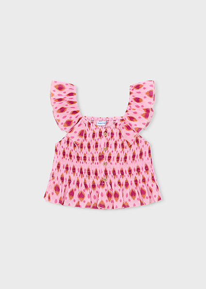 Top bambula estampado