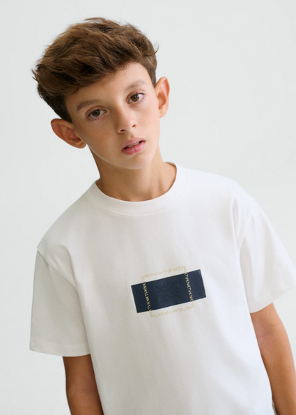 T-shirt serigrafia rapaz