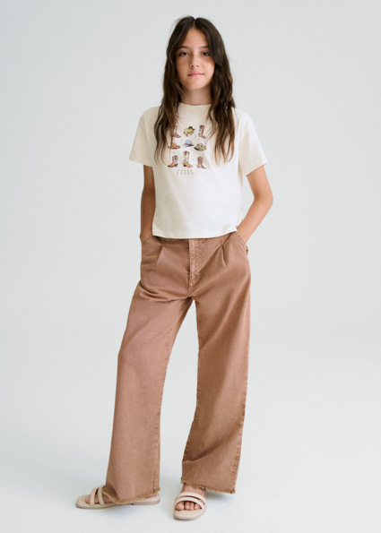 Calça sarja rapariga
