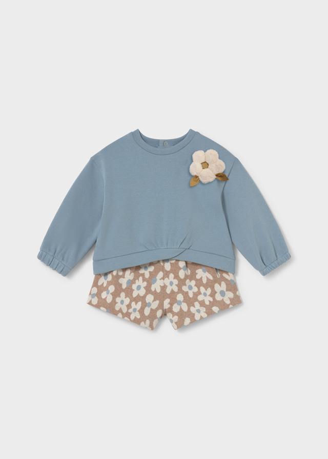 CONJUNTO BERMUDA JACQUARD