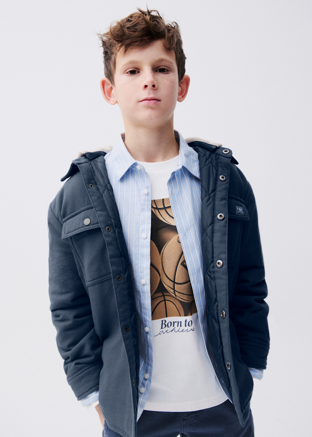 SOBRECAMISA ACOLCHOADA C/CAPUZ